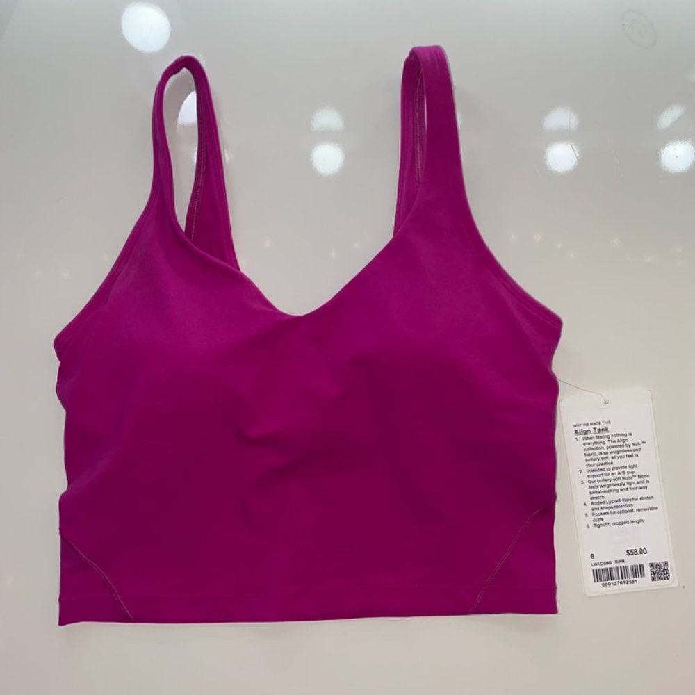 Lululemon Align Tank Ripened Raspberry 6